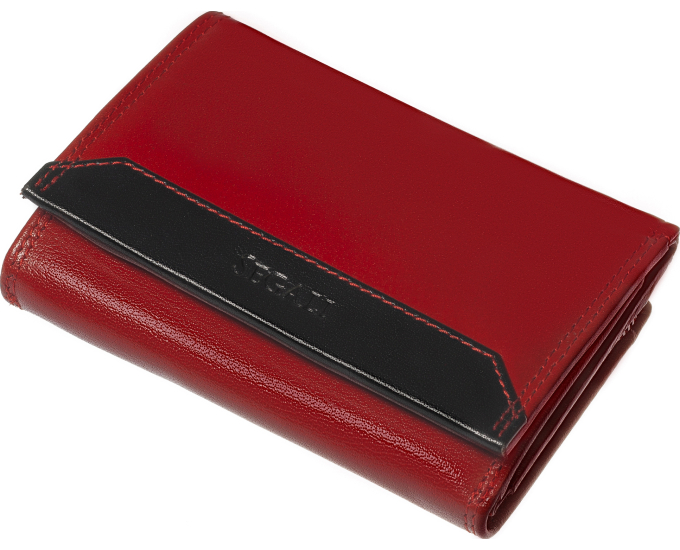 Dámská kožená peněženka SEGALI 100 B červená