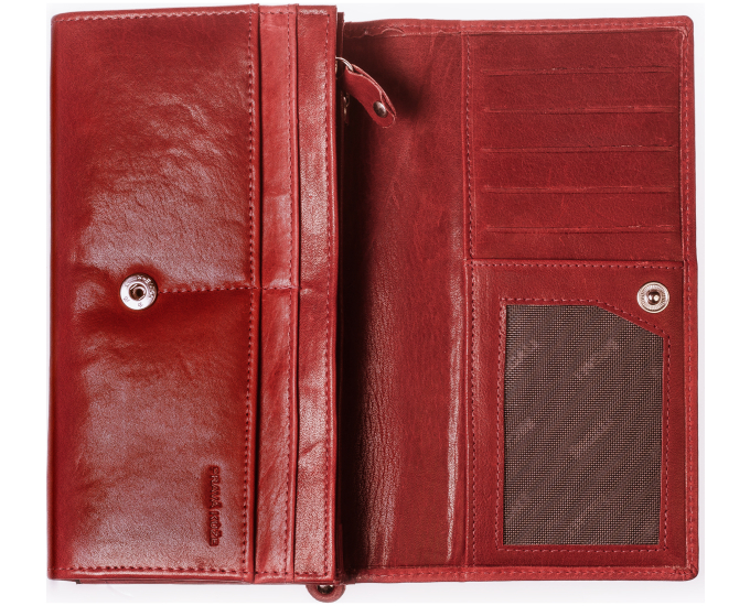 Dámská peněženka kožená SEGALI 28 portwine