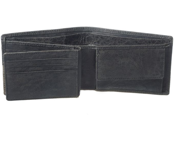 Pánská peněženka kožená SEGALI 1301K lunar černá