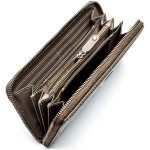 Dámská peněženka kožená SEGALI 4990 šedá
