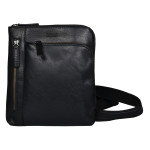 Pánská kožená taška přes rameno SEGALI 25579 černá