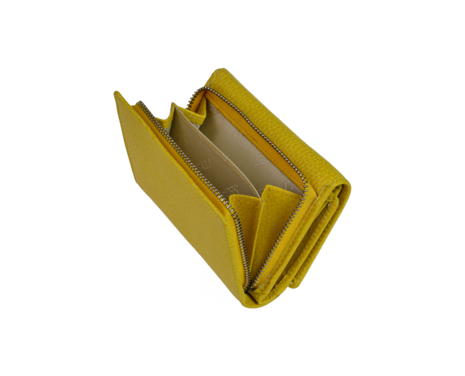Dámská peněženka kožená SEGALI 7106 B žlutá