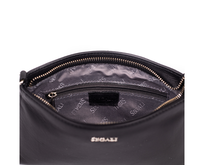 Dámská kabelka kožená SEGALI A1 černá