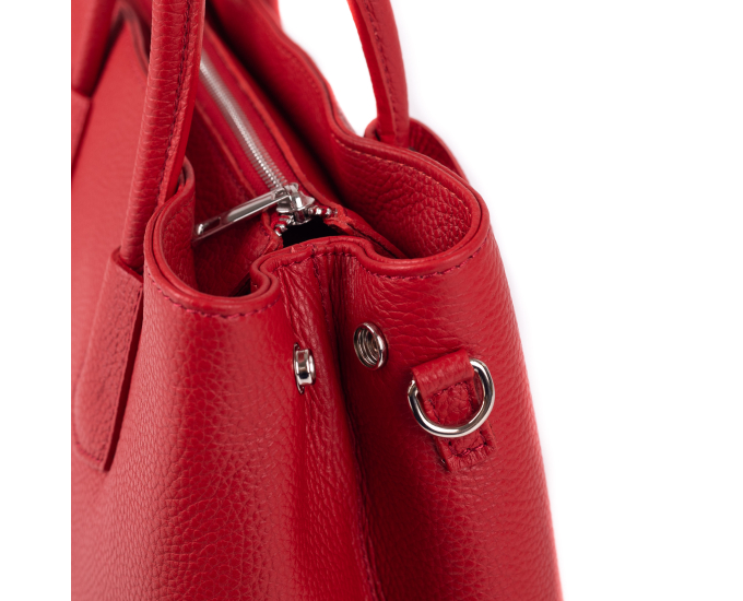 Kožená kabelka Donna SEGALI červená