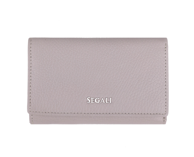 Dámská peněženka kožená SEGALI 7074 B šedá