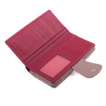 Dámská peněženka kožená SEGALI 7617 B viva magenta/cameo rose
