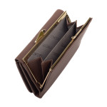 Dámská peněženka kožená SEGALI 50523 dark taupe